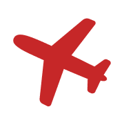 飛行機のイラスト画像